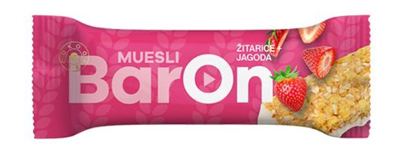 MUSLI BAR BARON JAGODA 30G COKOLEND