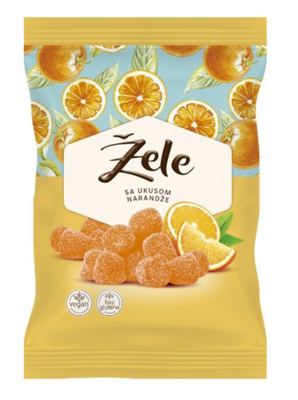 ZELE BOMBONE NARANDZA 100g COKOLEND