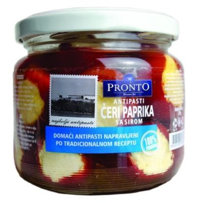 Paprika Cherry Sa Sirom Tegla Pronto 370 g