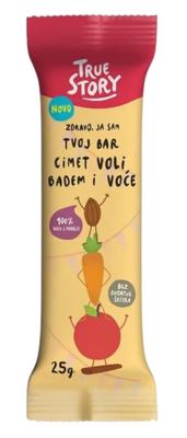 BAR CIMET VOLI BAD VOĆ 25G TRUE STO