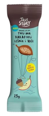 BAR TRUE STORY KAKAO LEŠNIK I VOĆE 25G