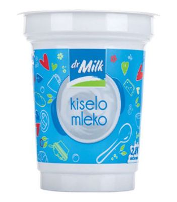 Kiselo Mleko Čaša Dr Milk 2,8 mm 400 g