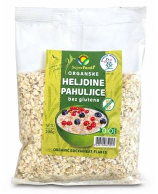 PAHULJICE HELJDINE BEZ GLUTENA ORGANIC 200GR ORGANIC SUPERFOOD