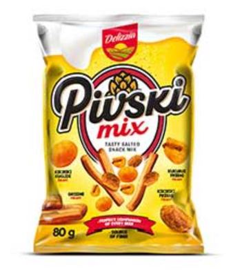 PIVSKI SNACK MIX 250G DELIZZIA