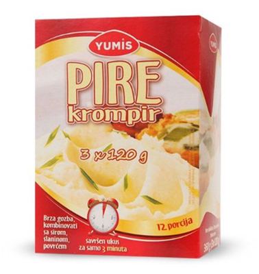 PIRE KROMPIR 3X120g YUMIS