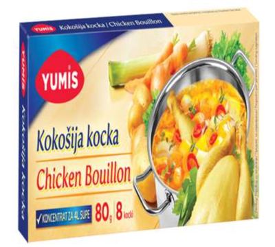 KOCKA KOKOŠIJA 80G YUMIS