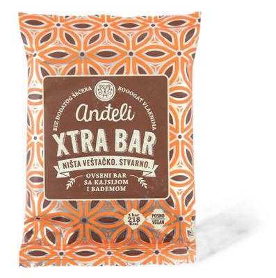Ovseni bar sa kajsijama i bademom 60g