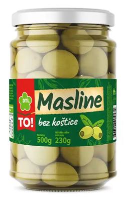 Masline Bez Koštice TO Dtl 500 g