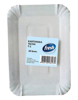 PAPIRNI TANJIRI 20/1 T-2 FRESH