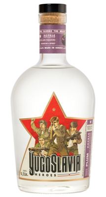 Rakija Yugoslavia heroes sljiva 0,7l