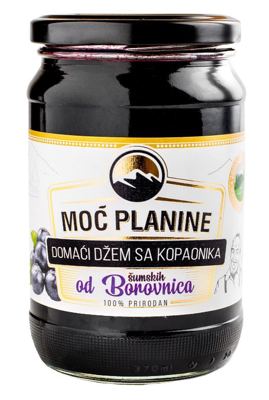 DŽEM DOMAĆI EKSTRA BOROVNICA MOĆ PLANINE 420G