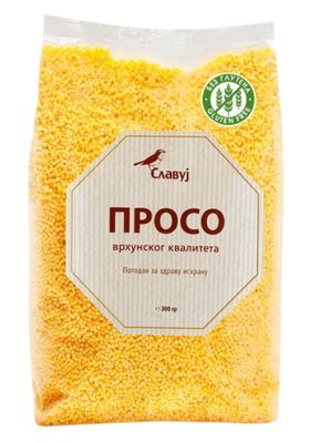 PROSO OLJUŠTENO BEZ GLUTENA 300GR SLAVUJ