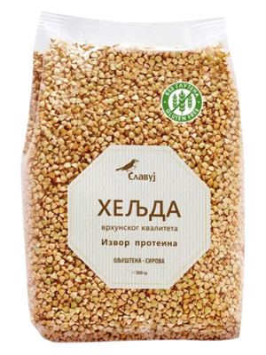 HELJDA OLJUŠTENA SIROVA BEZ GLUTENA 300GR SLAVUJ