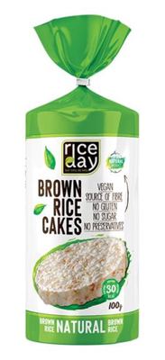 RICE DAY RICE CAKES NATURAL 100G 12/1