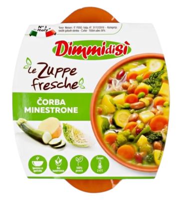 DIMMIDISI ČORBA MINESTRONE 400GR LA LINEA VERDE
