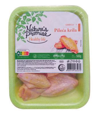 Omega pileca krila 500 gr Premia