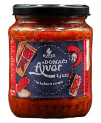 AJVAR DOMACI LJUTI 580GR KOPEX