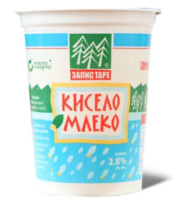 KISELO MLEKO 2.8%MM 0.7KG ZAPIS TARE