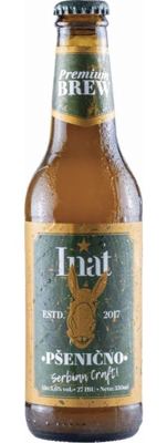 PIVO INAT PŠENICNO SVETLO 0.33L