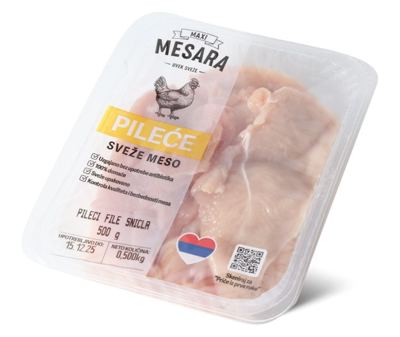 Pileci file snicla 500g