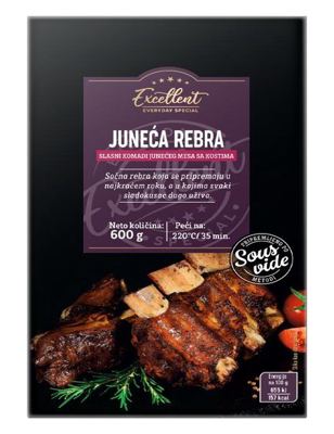 Juneca rebra 600g