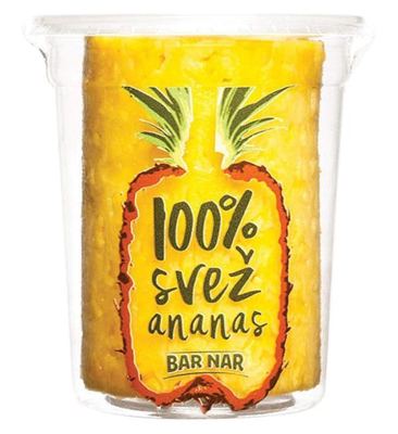 OČIŠĆEN SVEŽ ANANAS 525 GR BAR-NAR