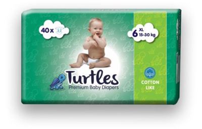 PELENE TURTLES XL 6 15-30KG 40/1