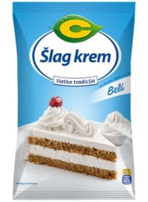 Slag krem beli C 500g