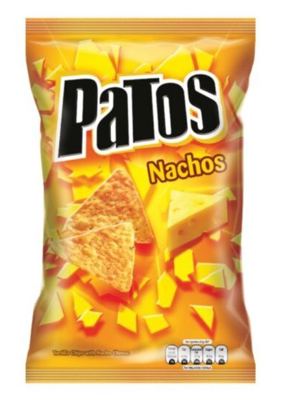 PATOS TORTILLA CHIPS NAC.CHEESE 100 g