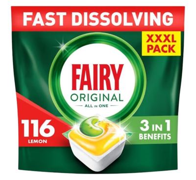 Tablete za sud.Fairy All in one 116kom