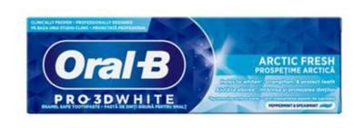 ORAL B 3D WHITE ARCTIC FRESH 75ML