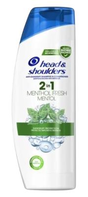 H&S AP SH MENTHOL 2IN1 330ML