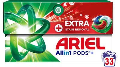 DETERDŽENT ARIEL KAPSULE EXTRA CLEAN 33KOM P&G