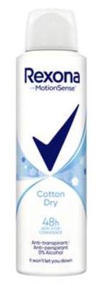 DEO SPREJ REXONA COTTON DRY 150ML UNILEVER
