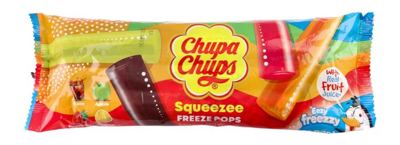 CHUPA CHUPS SQUEEZEE FREEZE POPS MIX 12X45ML