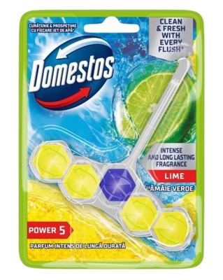 WC osvezivac DOMESTOS power 5 lime 50g 9