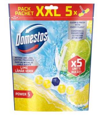 DOMESTOS KUGLICE ZA WC ŠOLJU LIMUN 5X50