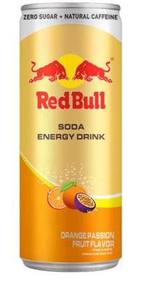RED BULL ENERGY SPARKLING POMORANDZA MARAKUJA 250ML