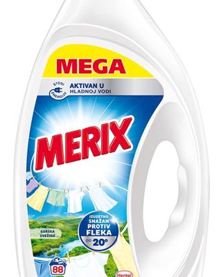 DETERDŽENT GEL MERIX MOUNTAIN FRESH 3.96L 88 PRANJA HENKEL