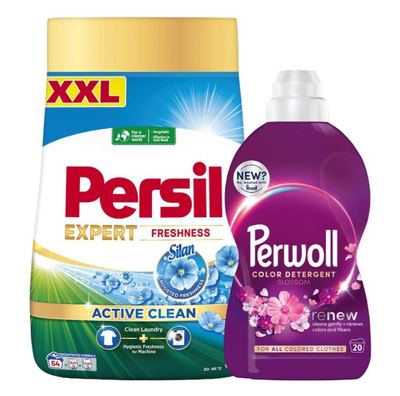 DET PERSIL 4.05KG+DET PERWOLL 1L