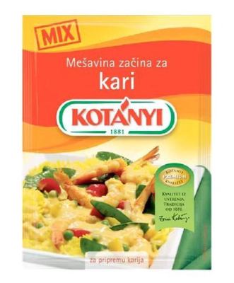 ZAČIN KARI MEŠAVINA 27 GR KOTANYI