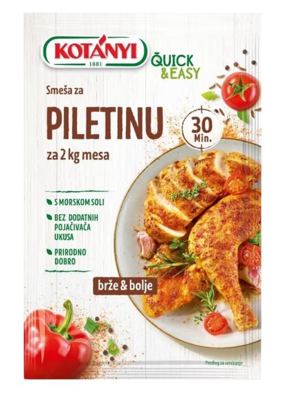 MEŠAV.ZACINA ZA PILETINU KOTANY 40GR 25/1