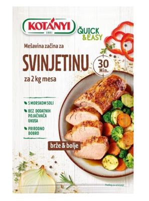 MEŠAV.ZACINA ZA SVINJ.PECENJE 30G"KOTANY"