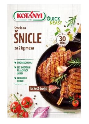 Quick & Easy smesa za snicle 35g AWT