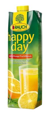 Sok Happy day 100% pomorandza sa pulpom 1l Rauch 12