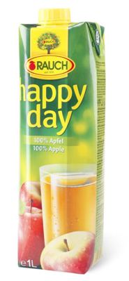 1,0L HAPPY DAY SOK 100% JABUKA
