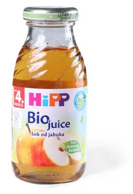 Hipp sok od jabuke 200ml Alca