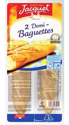 PECIVO BAGUETTE 2/1 250g JACQUET