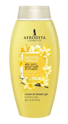 GEL ZA TUŠ 250 ml AFRODITA NATUR VANILLA