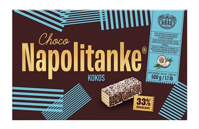 Kraš Napolitanke Choco kokos 500g